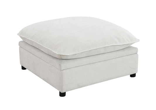 ACME Furniture - Marisa Modular Ottoman w/Storage - Beige Boucle - LV04415 veiw 1