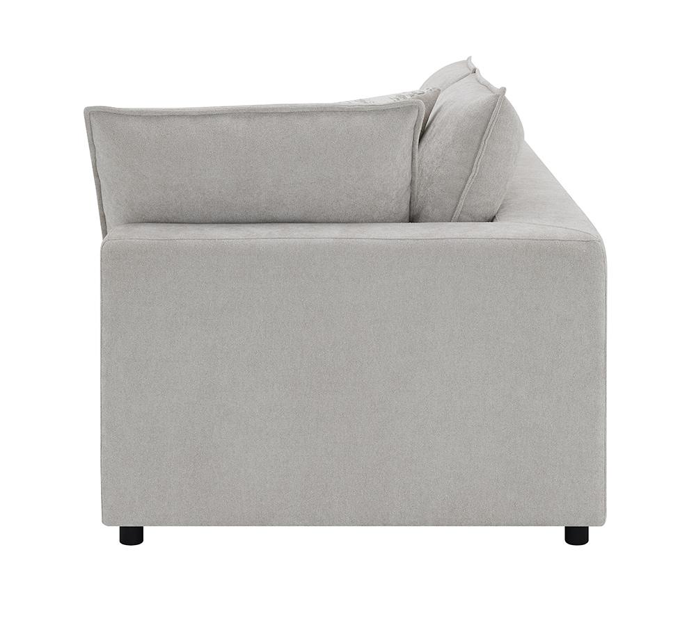 ACME Furniture - Marisa Modular RF Loveseat w/2 Pillows - Beige Boucle - LV04411 veiw 2