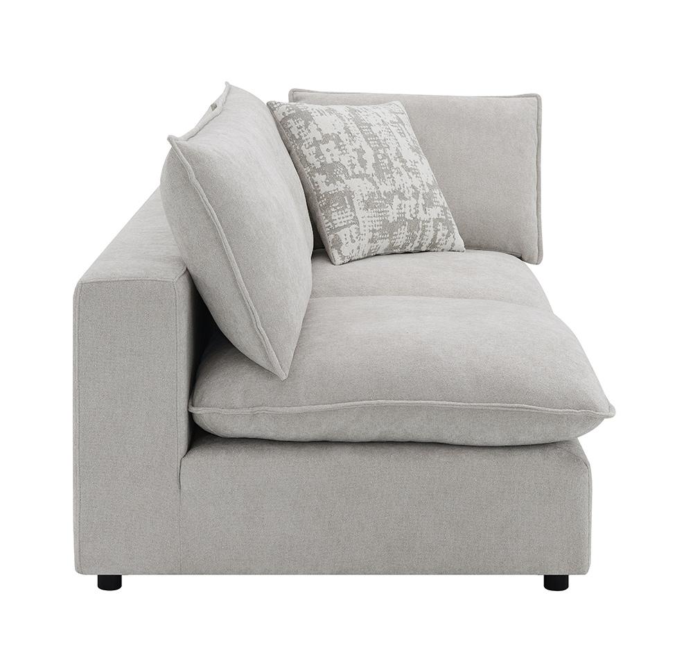 ACME Furniture - Marisa Modular RF Loveseat w/2 Pillows - Beige Boucle - LV04411 veiw 4