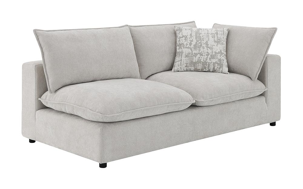 ACME Furniture - Marisa Modular RF Loveseat w/2 Pillows - Beige Boucle - LV04411 veiw 5