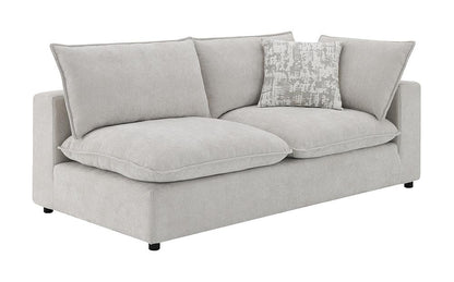 ACME Furniture - Marisa Modular RF Loveseat w/2 Pillows - Beige Boucle - LV04411 veiw 5