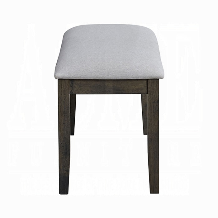ACME Furniture - Marit Bench - Gray Finish - DN02938 veiw 3