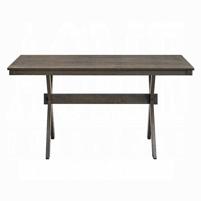 ACME Furniture - Marit Dining Table - Gray Finish - DN02935 view 2