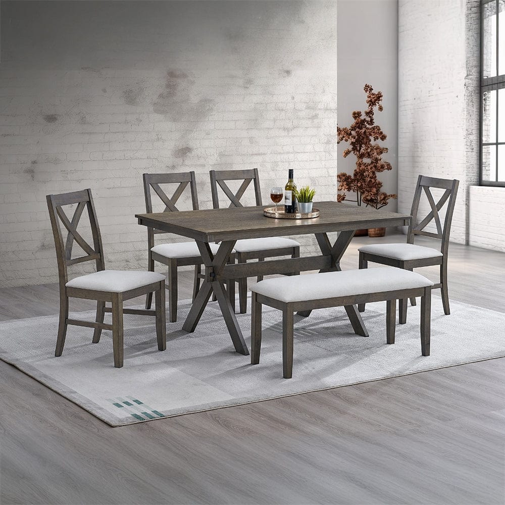ACME Furniture - Marit Dining Table - Gray Finish - DN02935 view 5