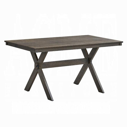 ACME Furniture - Marit Dining Table - Gray Finish - DN02935 veiw 1