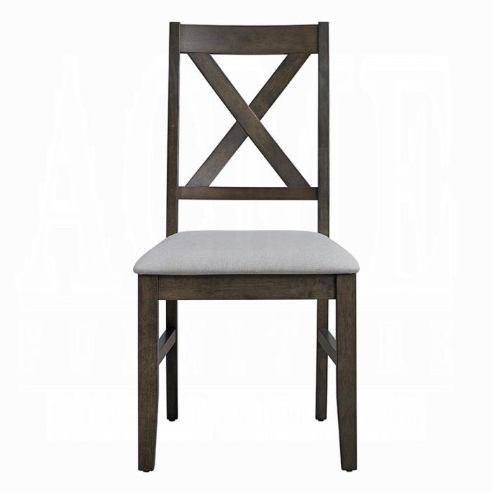 ACME Furniture - Marit Side Chair (Set of 2) - Gray Finish - DN02936 veiw 3