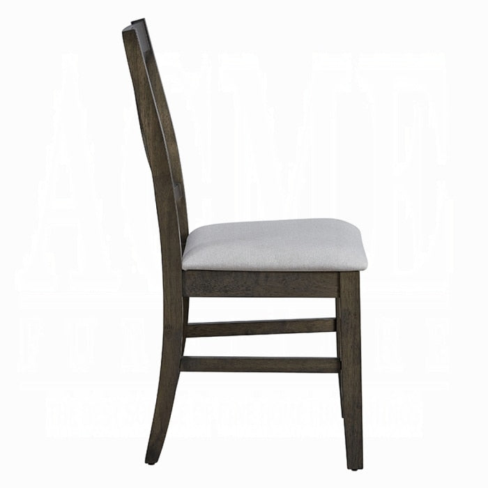 ACME Furniture - Marit Side Chair (Set of 2) - Gray Finish - DN02936 veiw 4