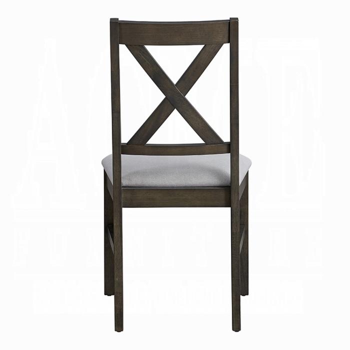 ACME Furniture - Marit Side Chair (Set of 2) - Gray Finish - DN02936 veiw 5