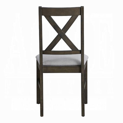 ACME Furniture - Marit Side Chair (Set of 2) - Gray Finish - DN02936 veiw 5