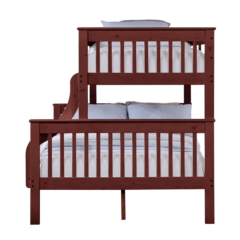 ACME Furniture - Marita - Bunk Bed (T/F) - Cherry - BD04020 view 4