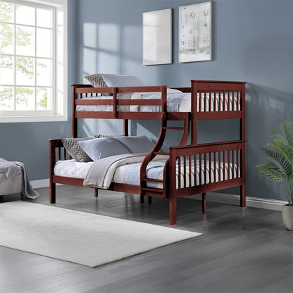 ACME Furniture - Marita - Bunk Bed (T/F) - Cherry - BD04020 view 5