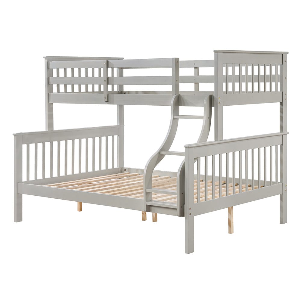 ACME Furniture - Marita - Bunk Bed (T/F) - Gray - BD03285 view 1