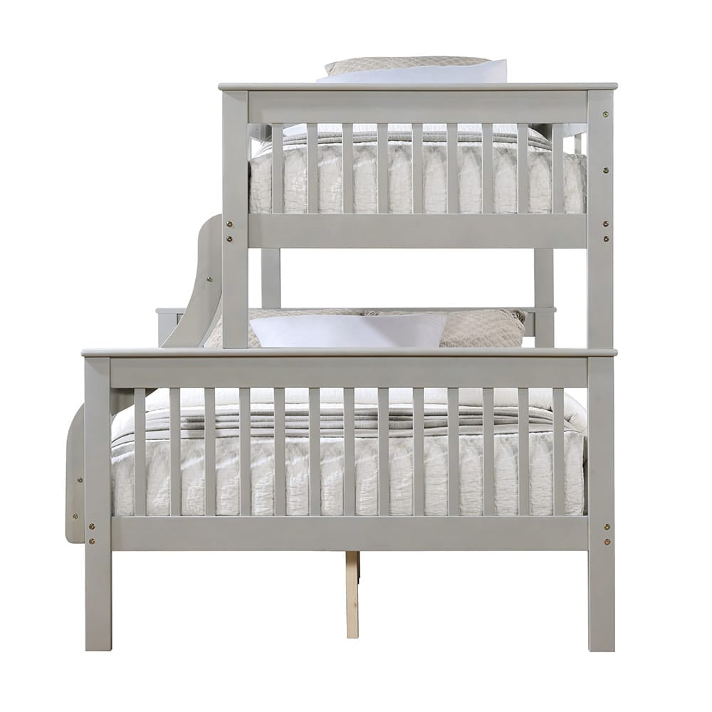 ACME Furniture - Marita - Bunk Bed (T/F) - Gray - BD03285 view 4