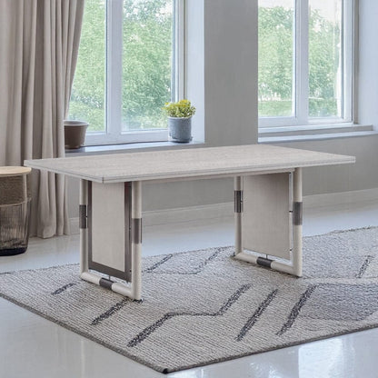 ACME Furniture - Marta Dining Table - Gray Finish - DN04310 view 4