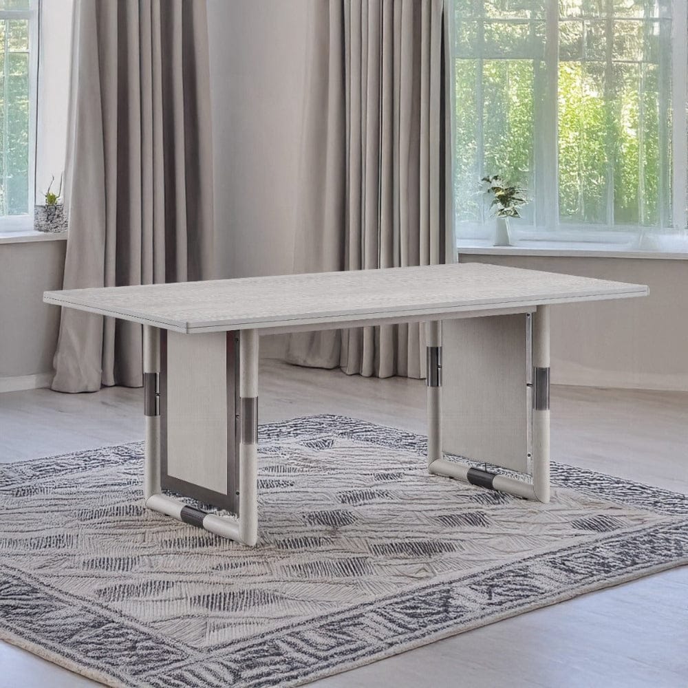 ACME Furniture - Marta Dining Table - Gray Finish - DN04310 view 5
