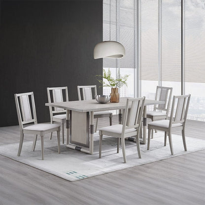 ACME Furniture - Marta Dining Table - Gray Finish - DN04310 view 6