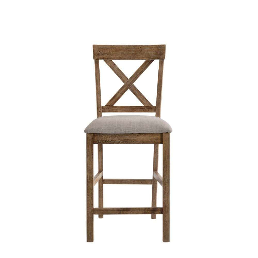 ACME Furniture - Martha II Counter Height Chair (Set of 2) - 70832 veiw 2