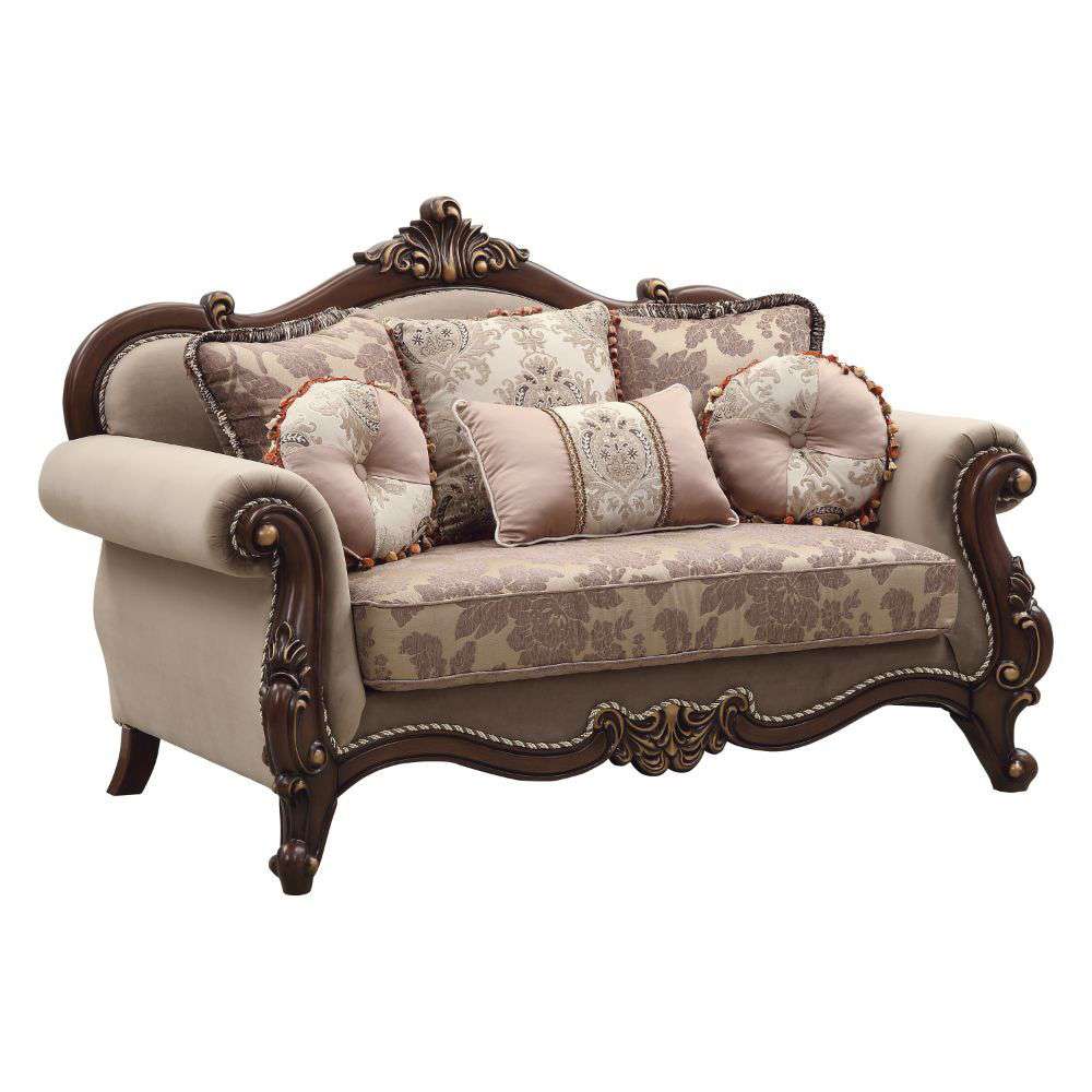 ACME Furniture - Mehadi Loveseat (w/6 Pillows) - 50691 veiw 1