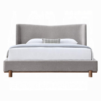 ACME Furniture - Melbourne - Eastern King Bed  - Gray Chenille - BD05841EK view 2