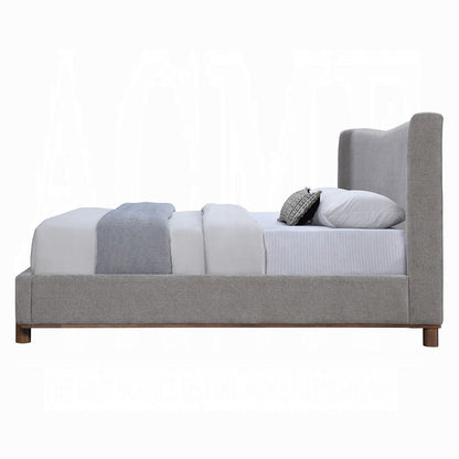 ACME Furniture - Melbourne - Eastern King Bed  - Gray Chenille - BD05841EK view 3
