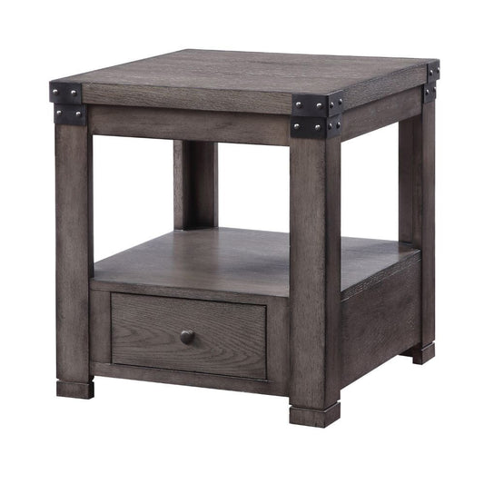 ACME Furniture - Melville - End Table - Ash Gray - 87102 view 1