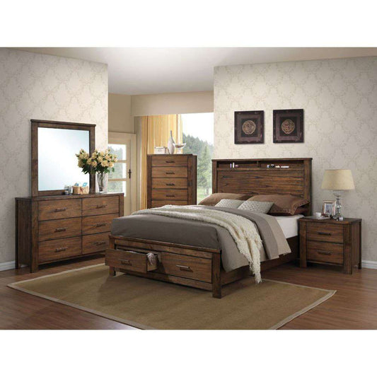 ACME Furniture - Merrilee Eastern King Bed w/Storage - 21677EK veiw 2