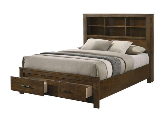 ACME Furniture - Merrilee II Queen Bed - Oak - BD02077Q veiw 1