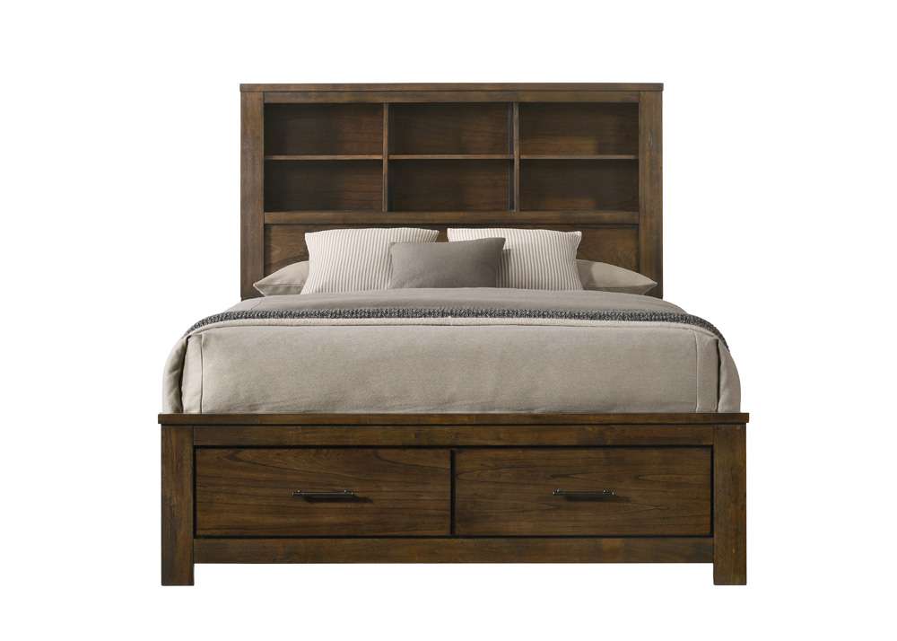 ACME Furniture - Merrilee II Queen Bed - Oak - BD02077Q veiw 2