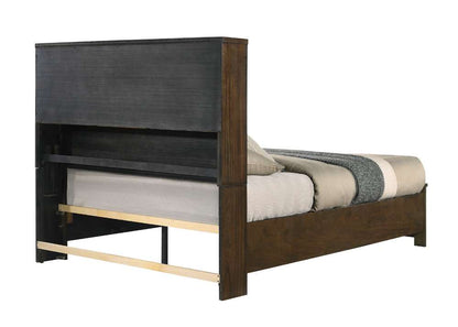ACME Furniture - Merrilee II Queen Bed - Oak - BD02077Q veiw 4