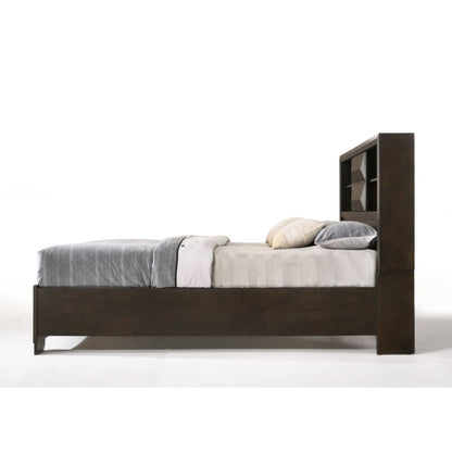 ACME Furniture - Merveille - Eastern King Bed w/Storage - Espresso - 22867EK view 4
