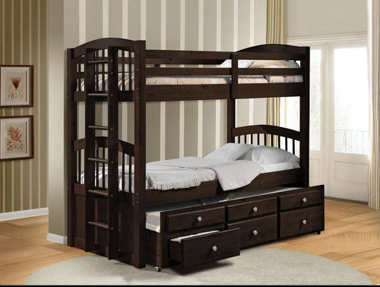 ACME Furniture - Micah Twin/Twin Bunk Bed & Trundle w/3 Drw - 40000 view 2