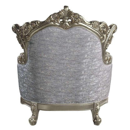 ACME Furniture - Miliani Chair w/Pillow - Antique Bronze - LV01782 veiw 4