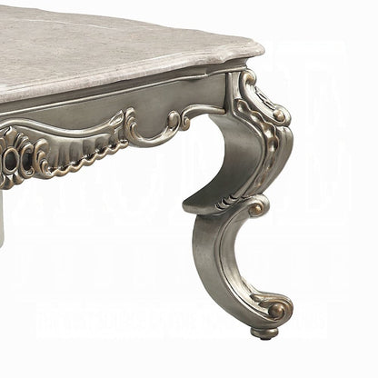 ACME Furniture - Miliani Coffee Table - Natural Marble & Antique Bronze - LV01783 view 4