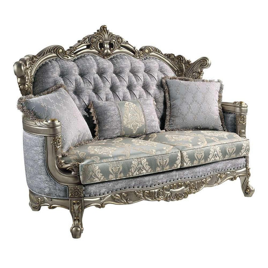 ACME Furniture - Miliani Loveseat w/3 Pillows - Antique Bronze - LV01781 veiw 1
