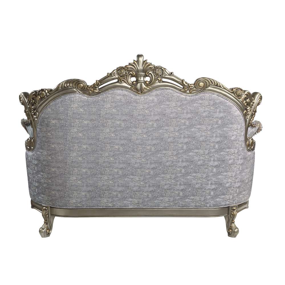 ACME Furniture - Miliani Loveseat w/3 Pillows - Antique Bronze - LV01781 veiw 3