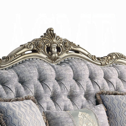 ACME Furniture - Miliani Sofa w/5 Pillows - Antique Bronze - LV01780 view 5
