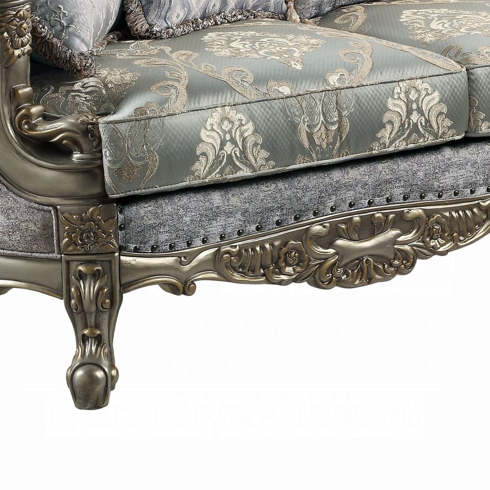 ACME Furniture - Miliani Sofa w/5 Pillows - Antique Bronze - LV01780 view 6