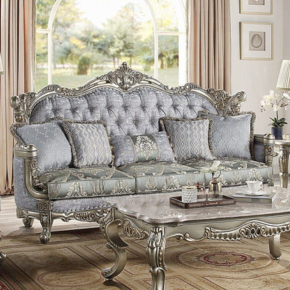 ACME Furniture - Miliani Sofa w/5 Pillows - Antique Bronze - LV01780 view 10
