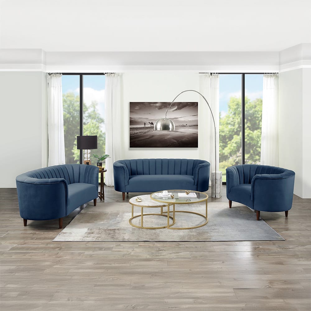 ACME Furniture - Millephri - Sofa - Blue Velvet - LV00169 view 7