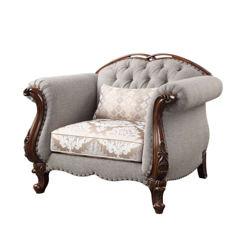 ACME Furniture - Miyeon Chair w/1 Pillow - 55367 veiw 1