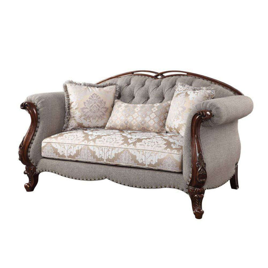 ACME Furniture - Miyeon Loveseat w/3 Pillows - 55366 veiw 1