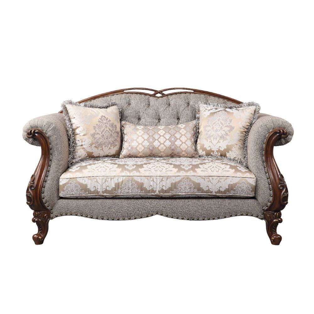 ACME Furniture - Miyeon Loveseat w/3 Pillows - 55366 veiw 2