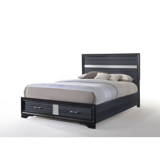ACME Furniture - Naima Eastern King Bed w/Storage - 25897EK view 1