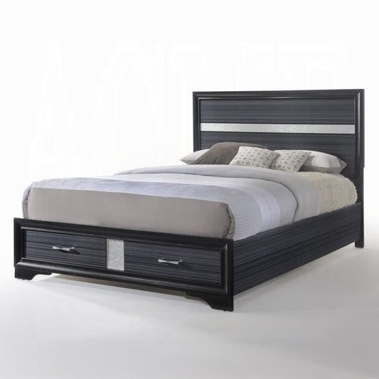 ACME Furniture - Naima Queen Bed w/Storage - 25900Q view 1