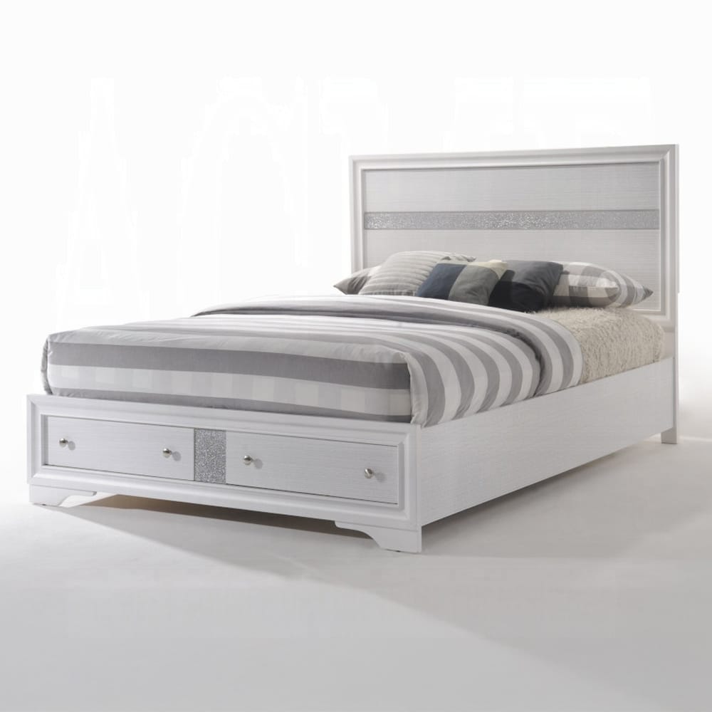 ACME Furniture - Naima Queen Bed w/Storage - 25770Q view 1