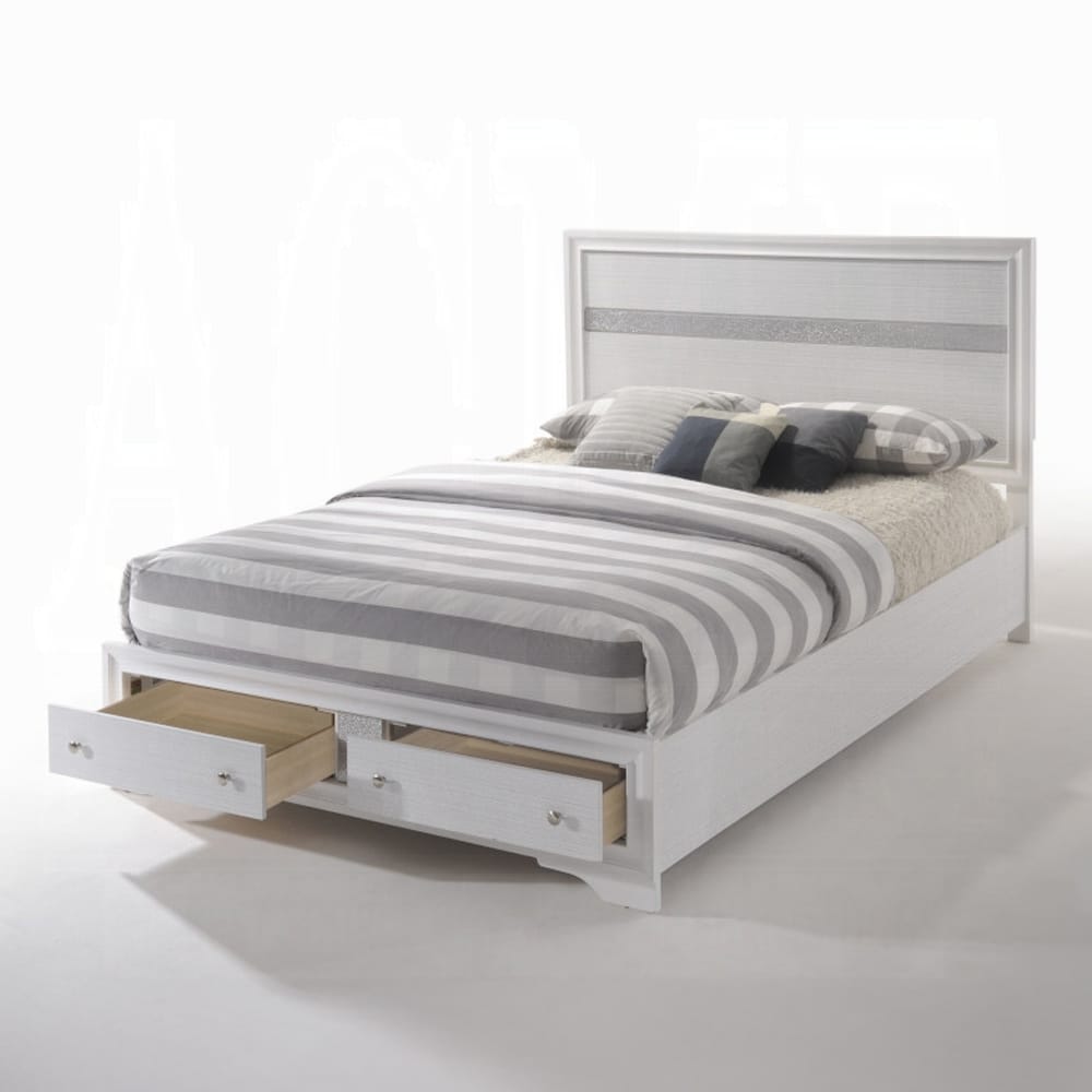 ACME Furniture - Naima Queen Bed w/Storage - 25770Q view 4