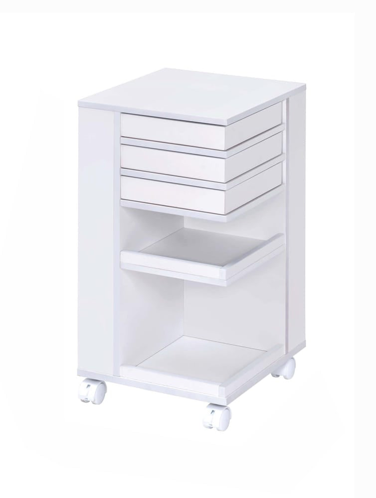 ACME Furniture - Nariah - Storage Cart - White - 97217 view 1