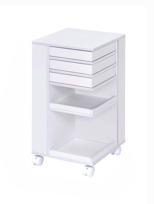 ACME Furniture - Nariah - Storage Cart - White - 97217 view 1
