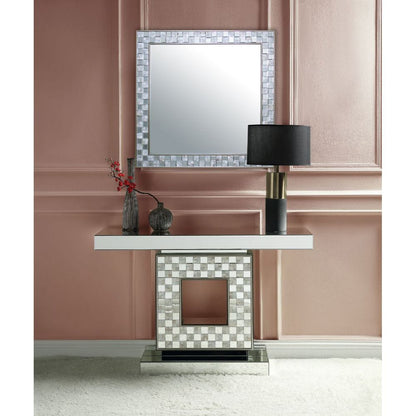 ACME Furniture - Nasa - Console Table - Mirrored & Mother of Pearl - 90500 view 2