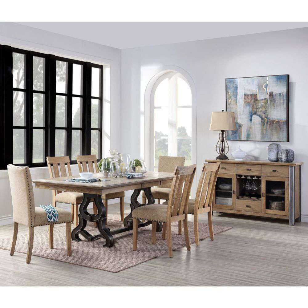 ACME Furniture - Nathaniel Dining Table - 62330 view 6